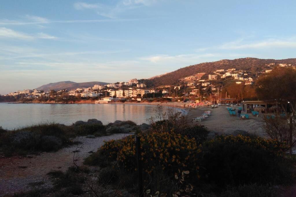 Cosy Guest House With Private Yard Saronida Bagian luar foto