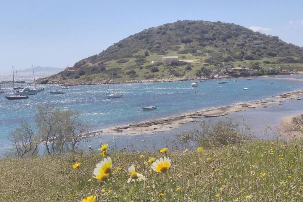 Cosy Guest House With Private Yard Saronida Bagian luar foto